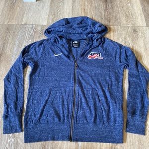 Nike USA hockey full zip
